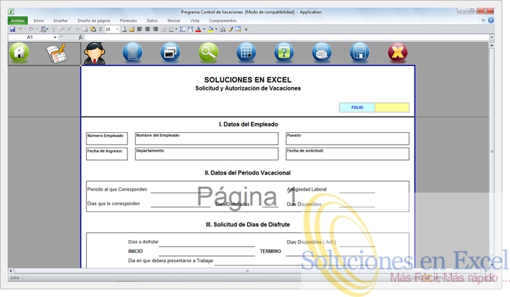 soluciones en excel
